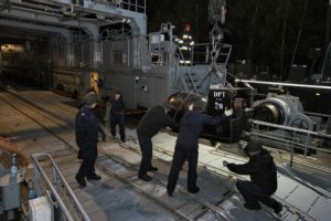 Ćwiczenia okrętów 8FOW na Zat. Pomorskiej. Foto Marcin Purman (2)