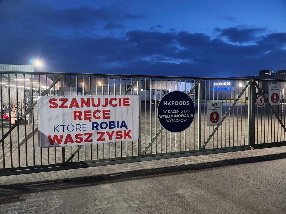 Spór zbiorowy w zakładach mięsnych HKFood w Świnoujściu