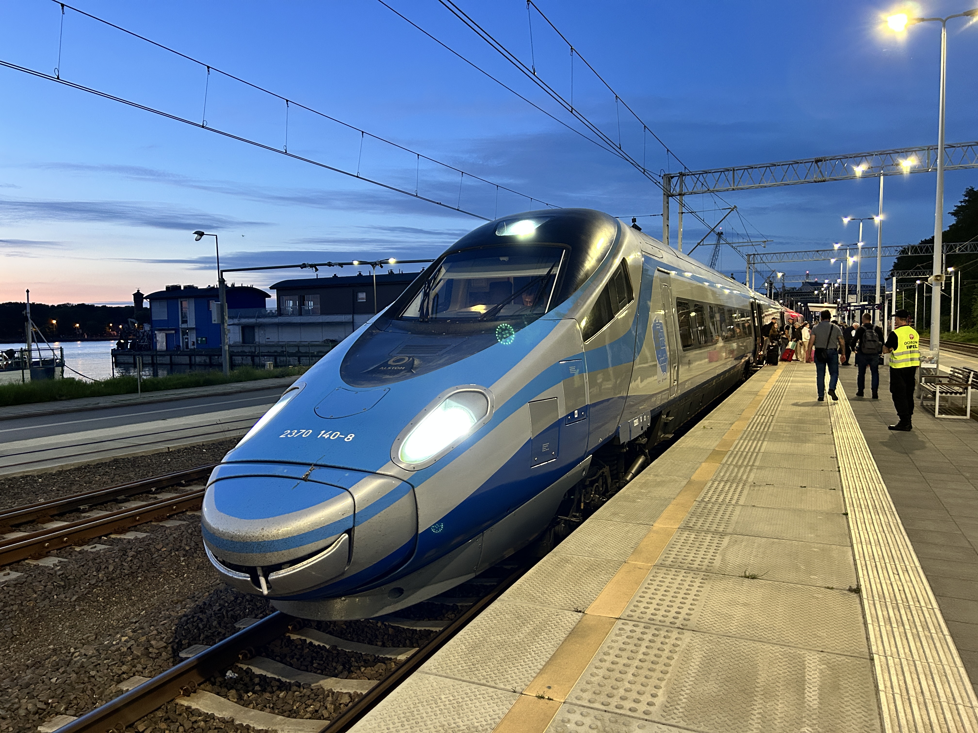 Po raz pierwszy Pendolino dojechało z Warszawy do Świnoujścia