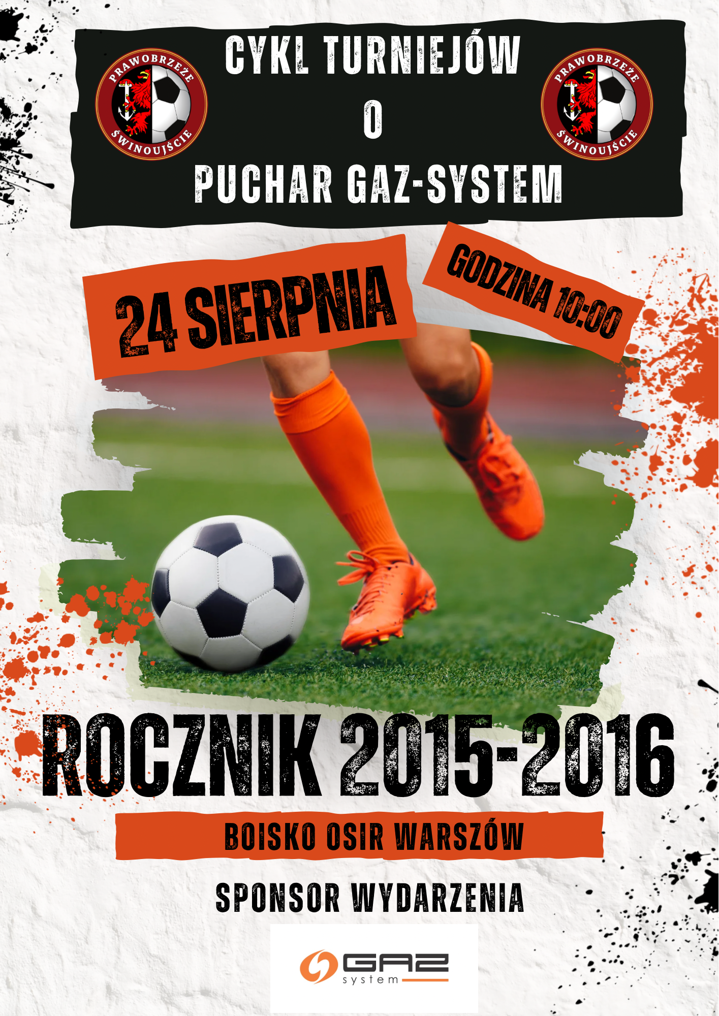 Turniej piłkarski dla dzieci – młodzi zawodnicy powalczą o Puchar Gaz-System