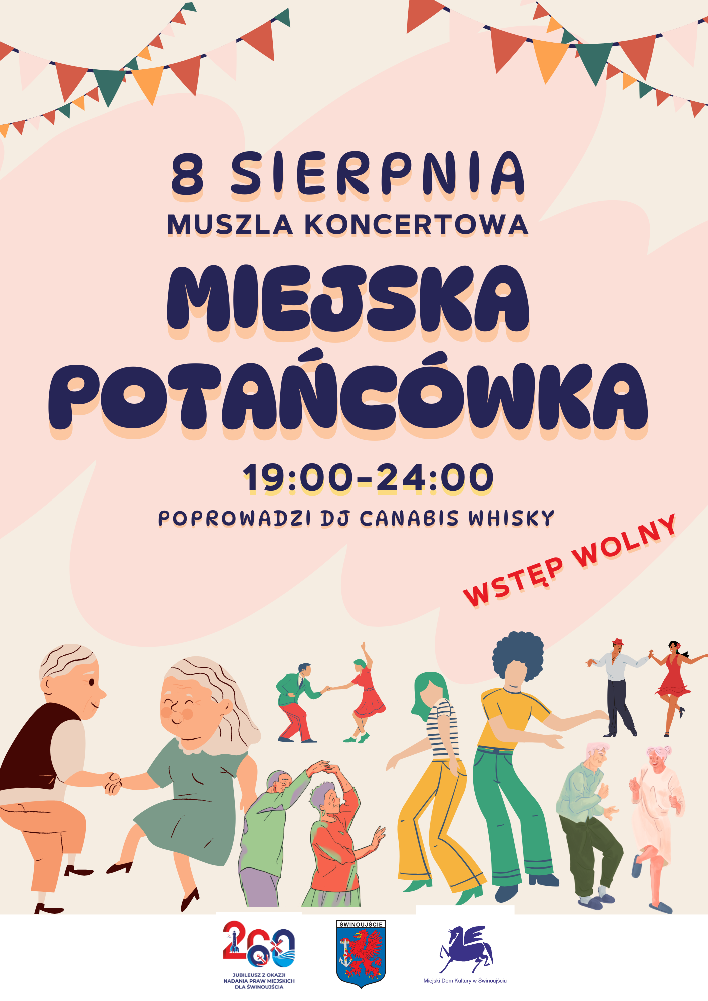 Miejska Potańcówka. Taneczny wieczór pod gwiazdami w Świnoujściu