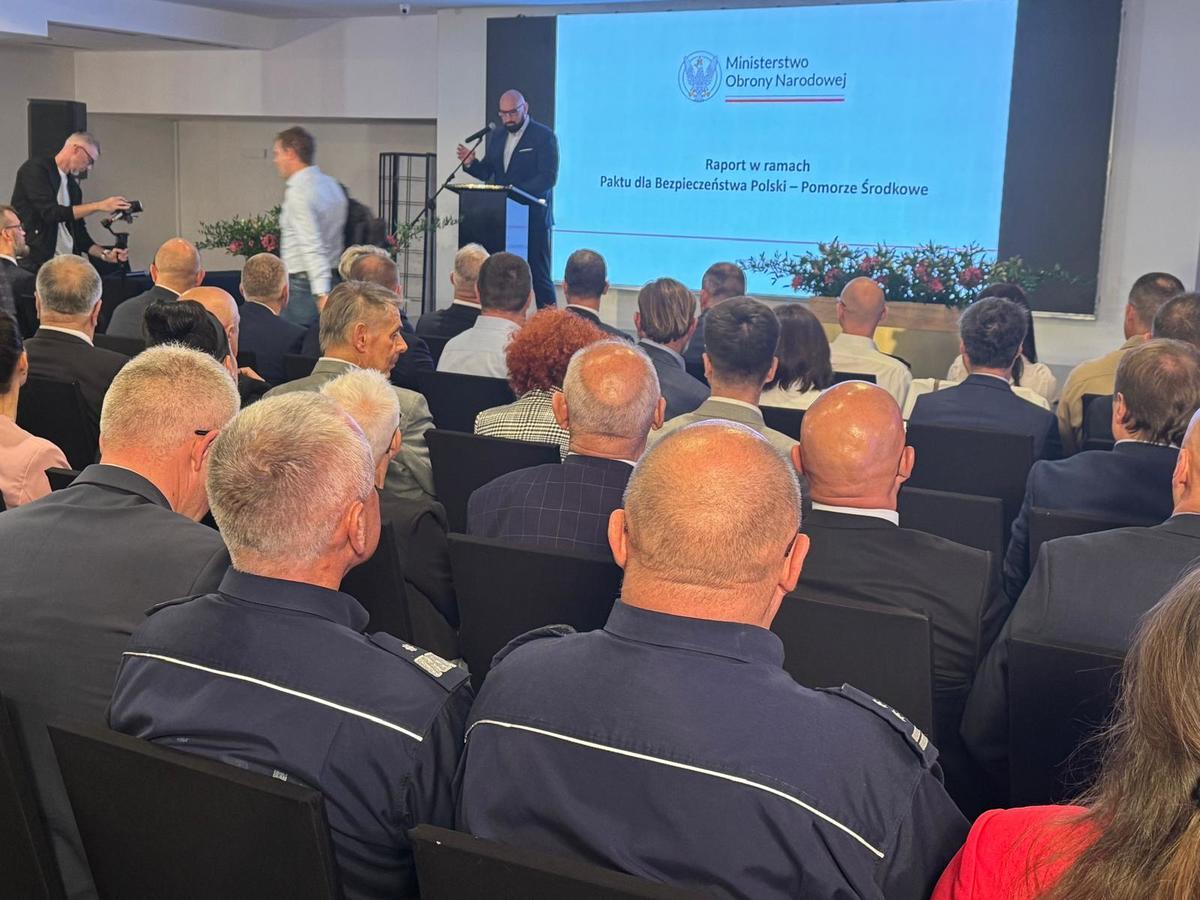 Prezydent Świnoujścia Joanna Agatowska uczestniczyła w prezentacji „Paktu dla Bezpieczeństwa Polski – Pomorze Środkowe”