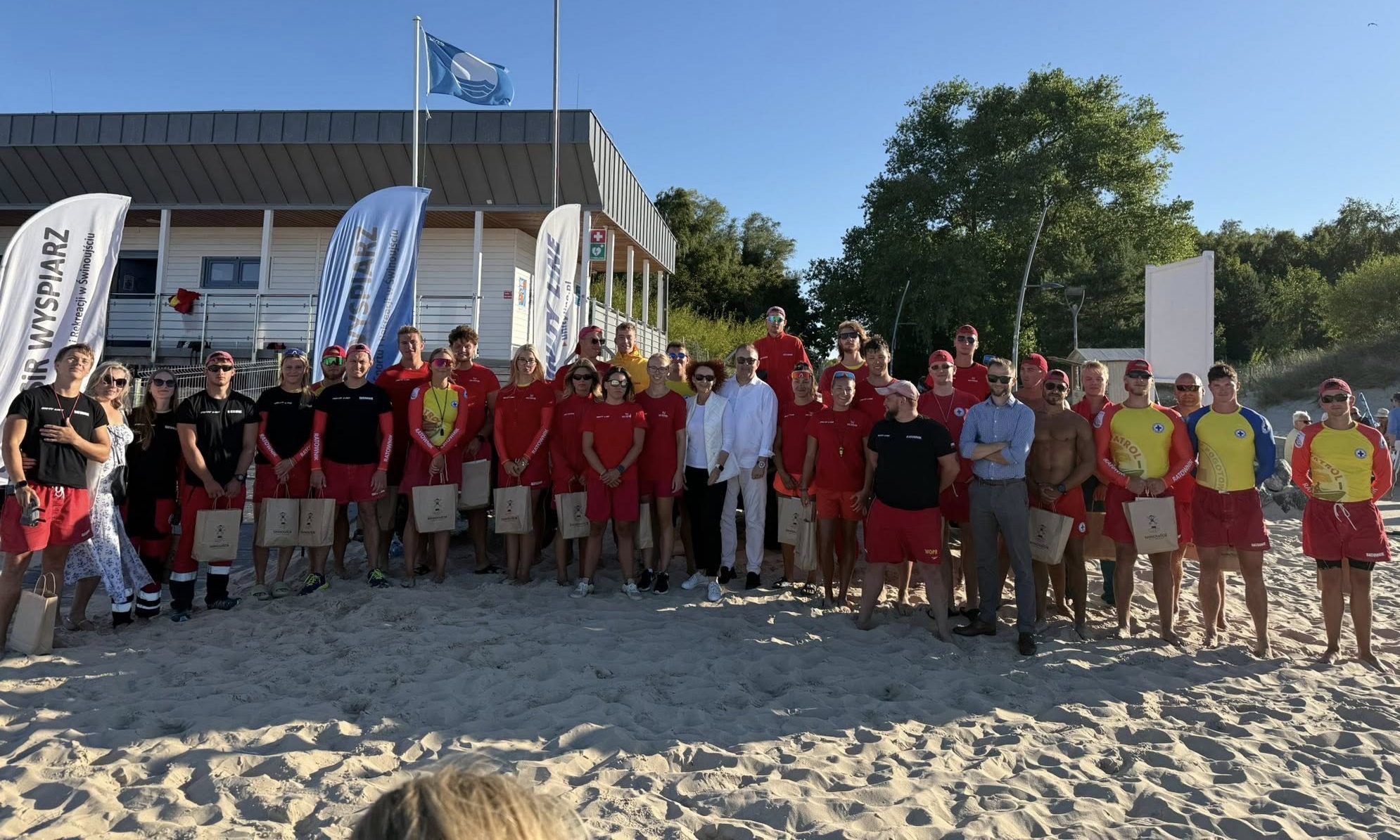 Koniec sezonu na plaży. Niedziela była ostatnim dniem pracy ratowników