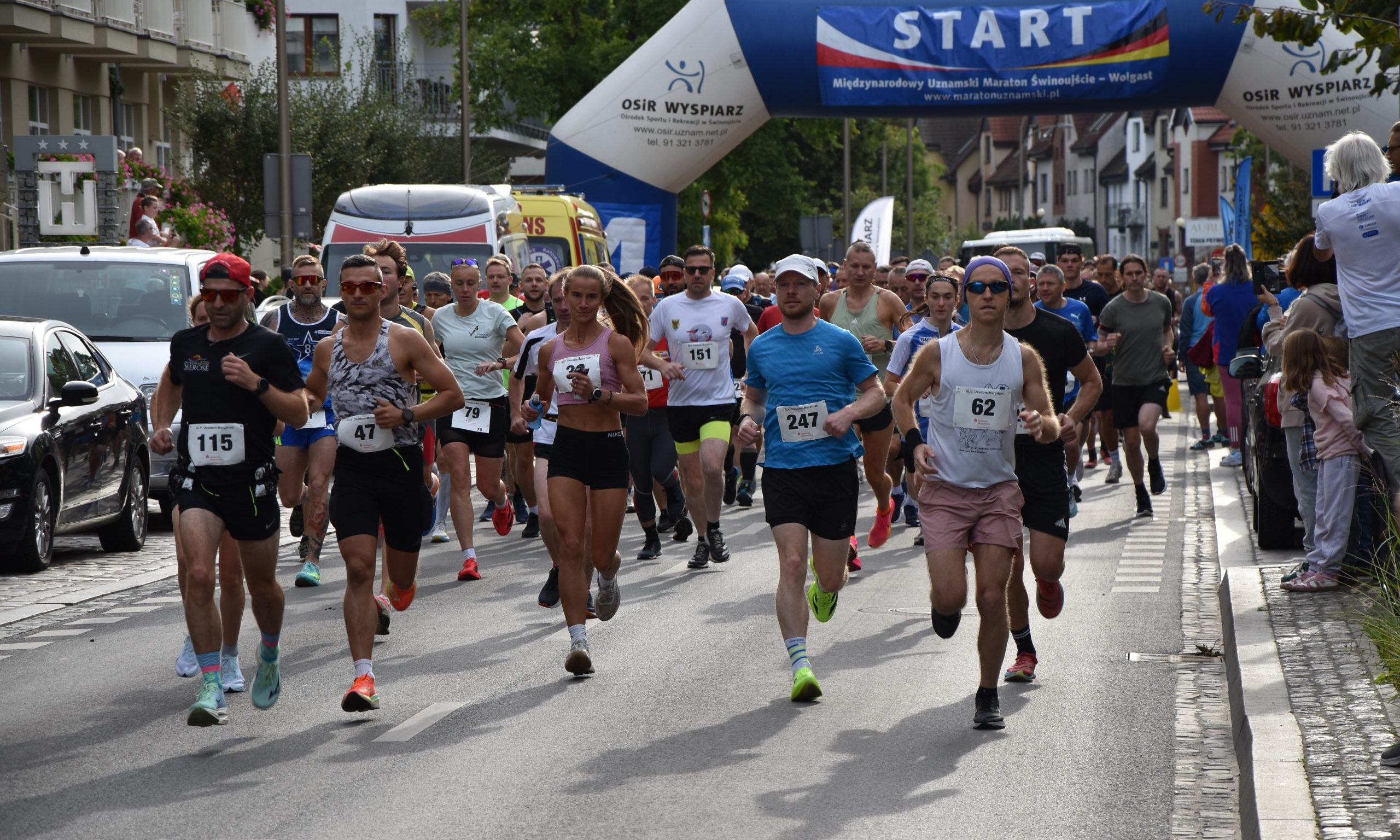 Maraton Świnoujście–Wolgast wystartował! Tym razem z ulicy Słowackiego