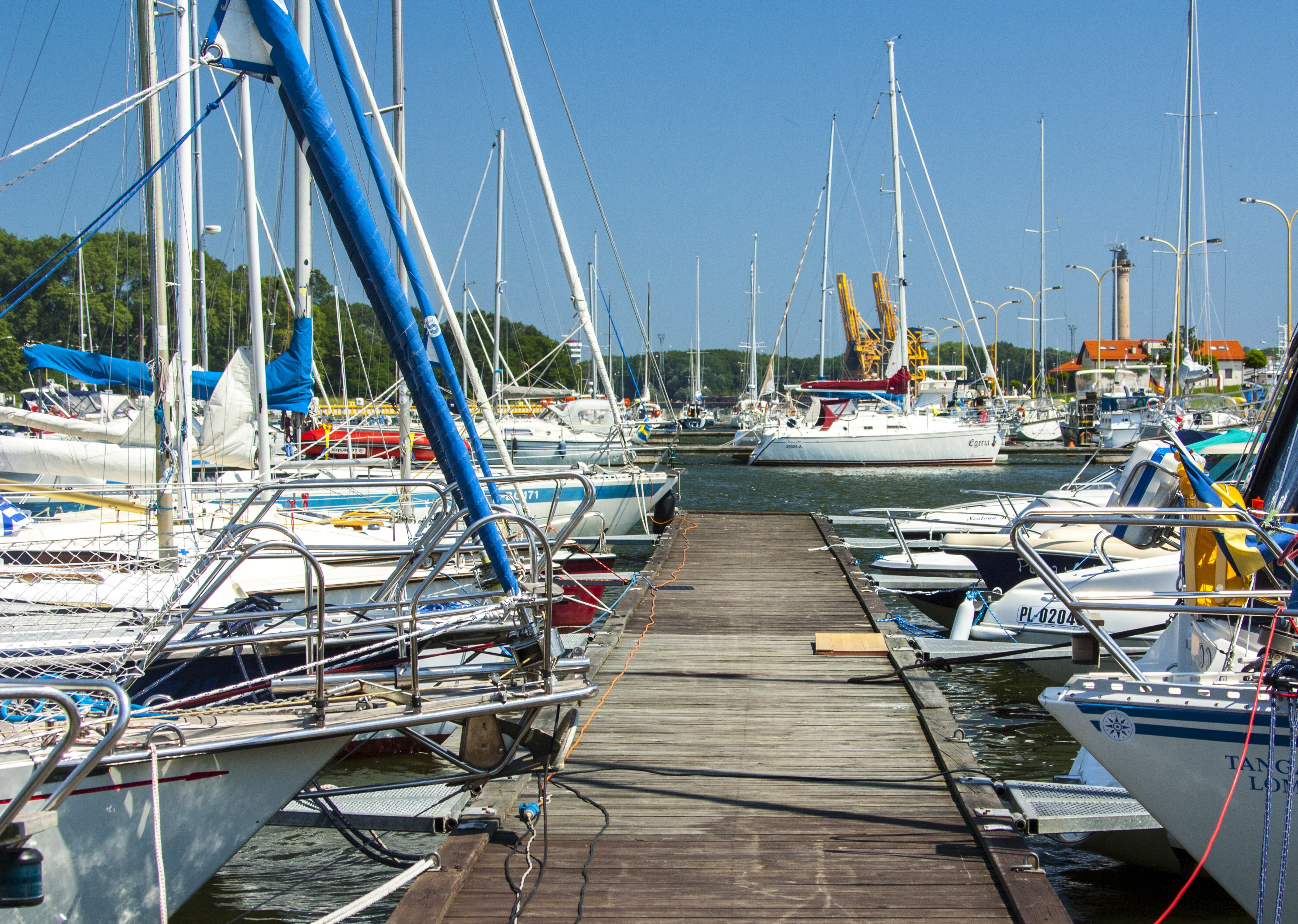 Ogłoszono przetarg na zakup nowych pomostów w Porcie Jachtowym