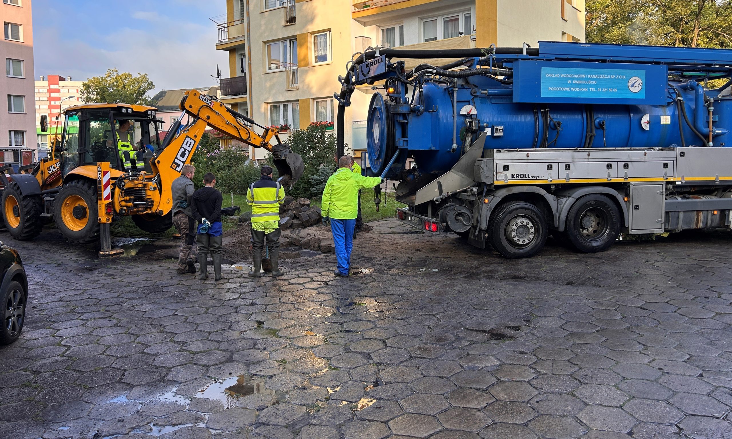 Przerwa w dostawie wody w Świnoujściu. Awaria sieci wodociągowej