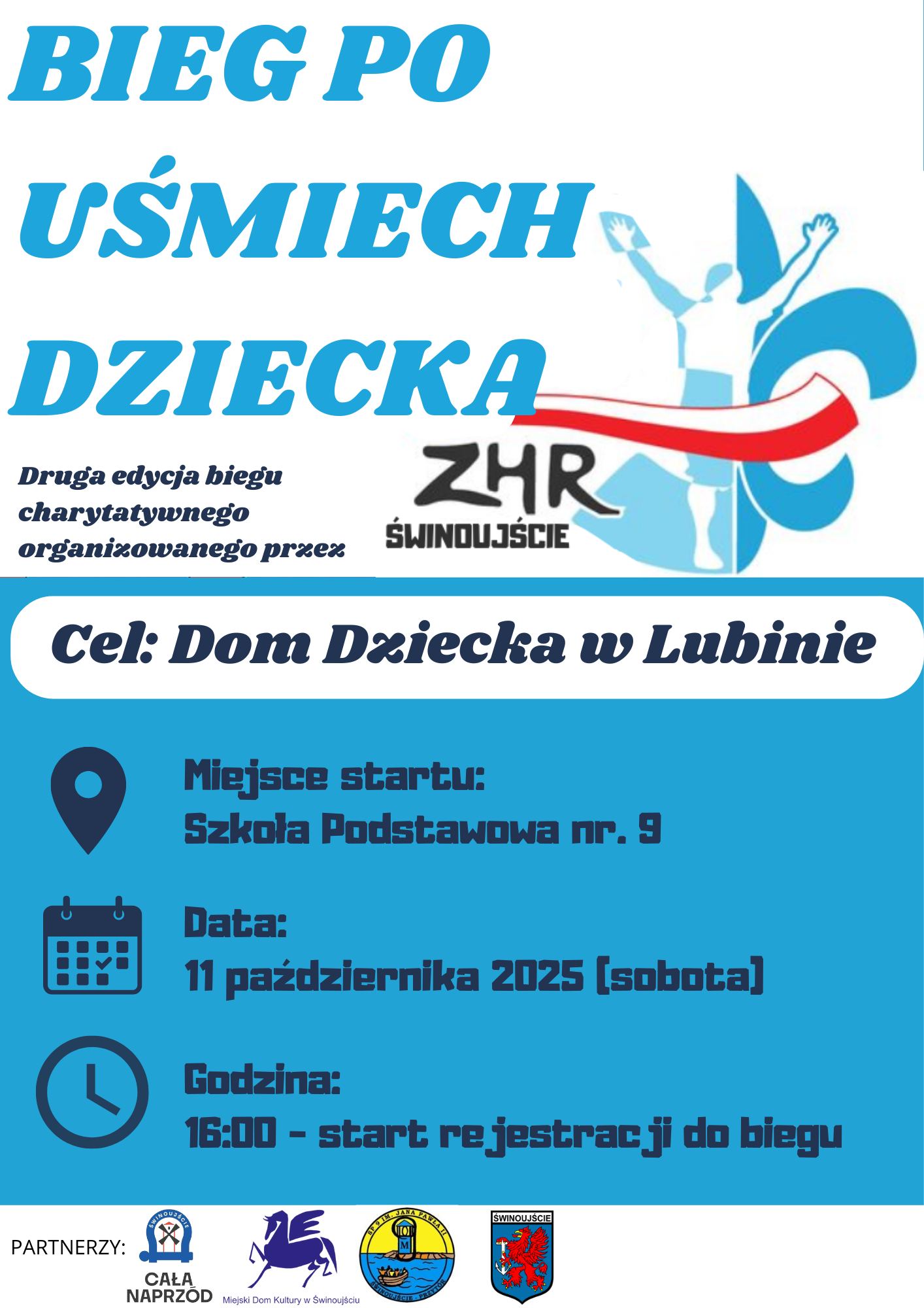Bieg po Uśmiech Dziecka – pobiegną, by pomóc Domowi Dziecka w Lubinie