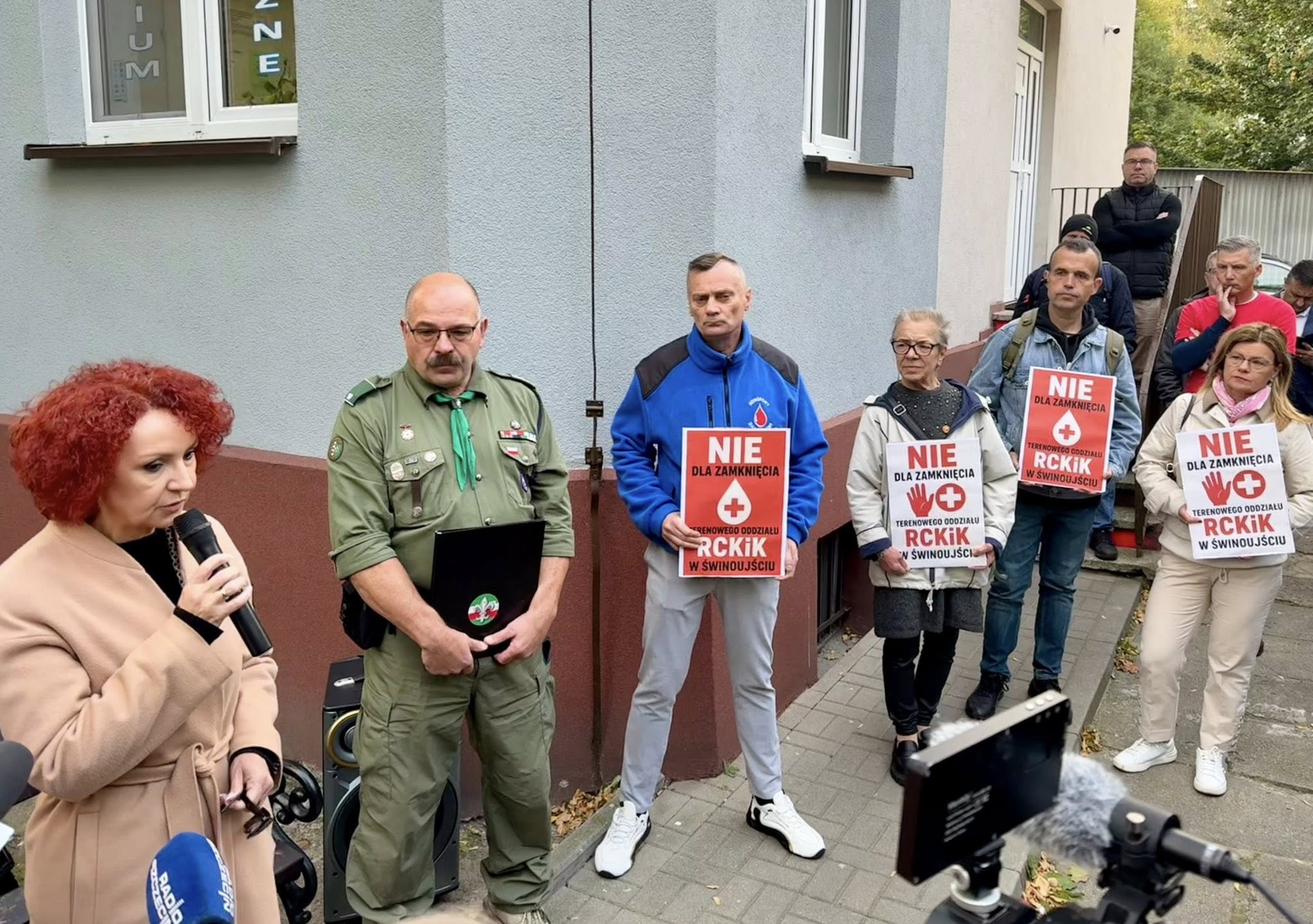 Świnoujście protestuje przeciwko zamknięciu lokalnego centrum krwiodawstwa