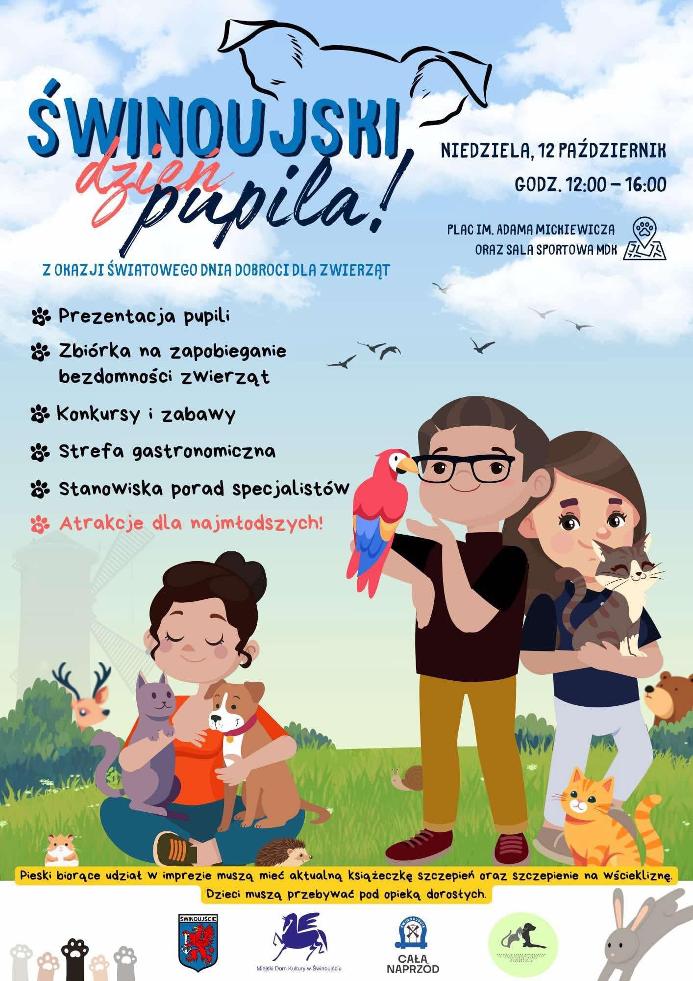 Z myślą o zwierzętach – Świnoujski Dzień Pupila już w niedzielę