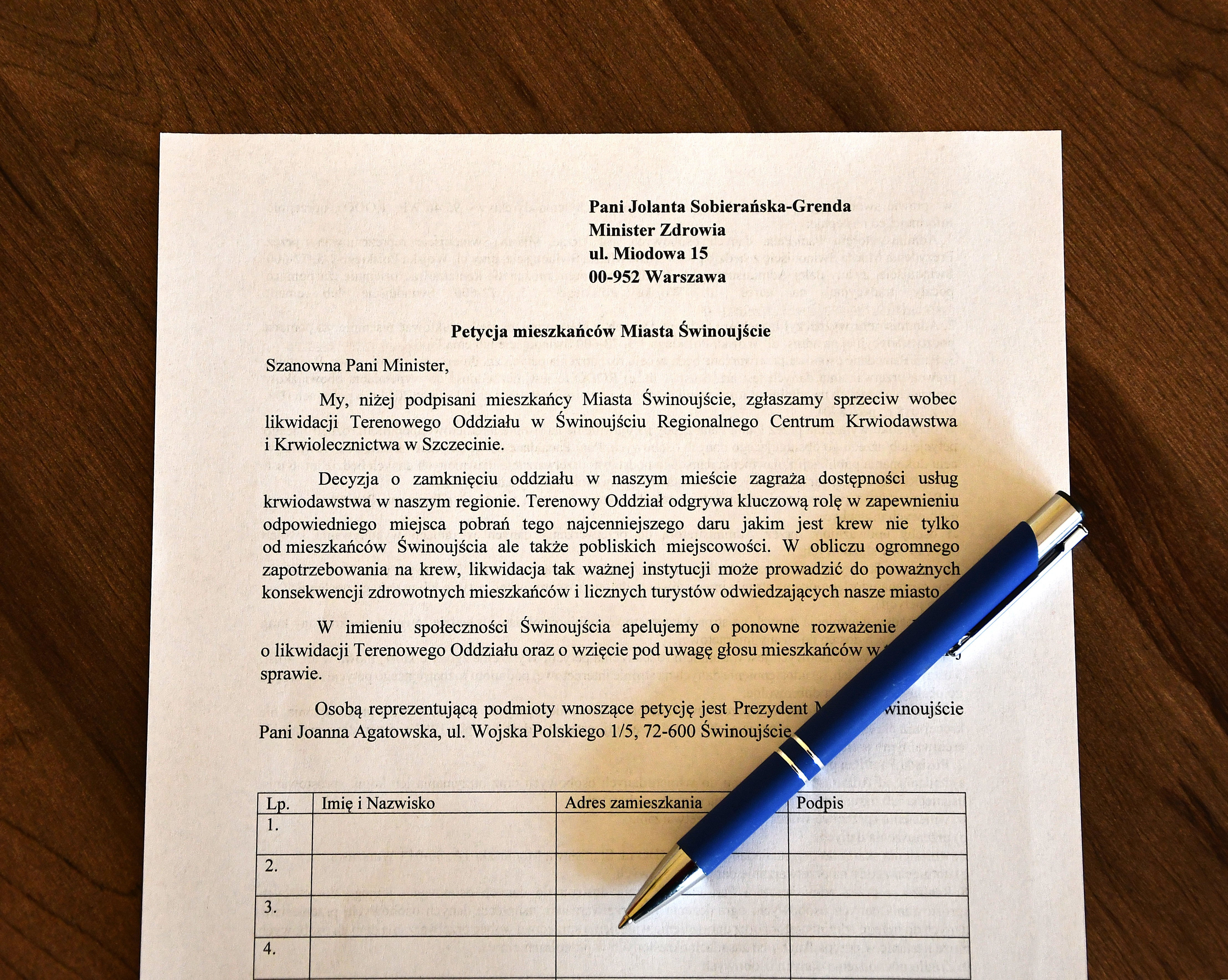 Podpisz petycję – termin upływa jutro! Ratujmy świnoujski oddział krwiodawstwa