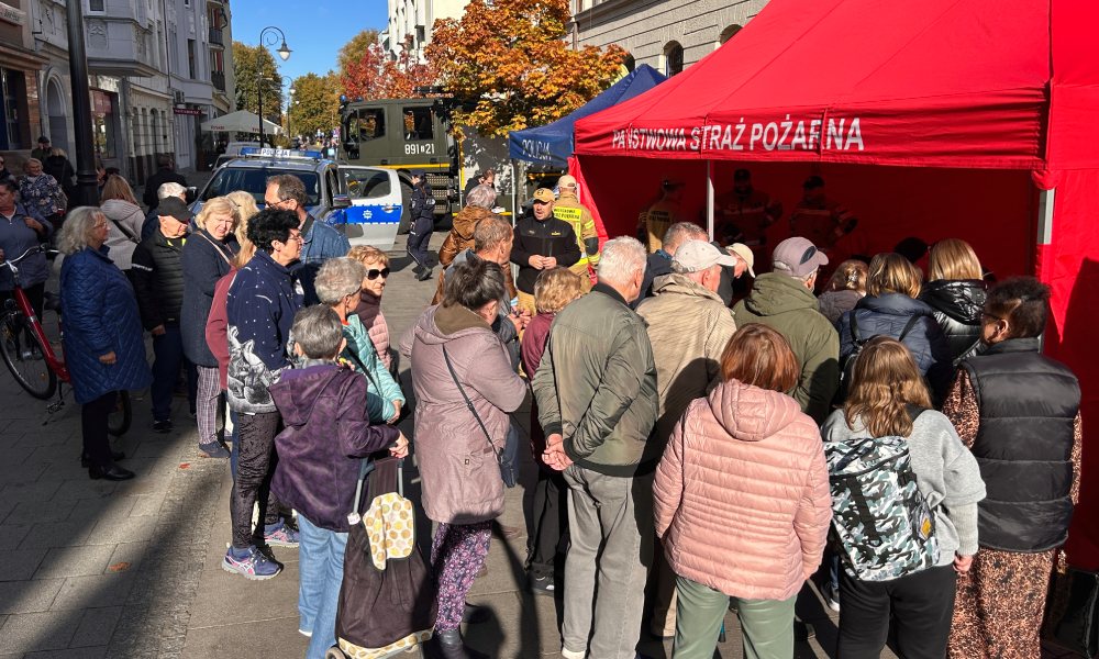 Strażacy ze Świnoujścia rozdali 40 czujek czadu