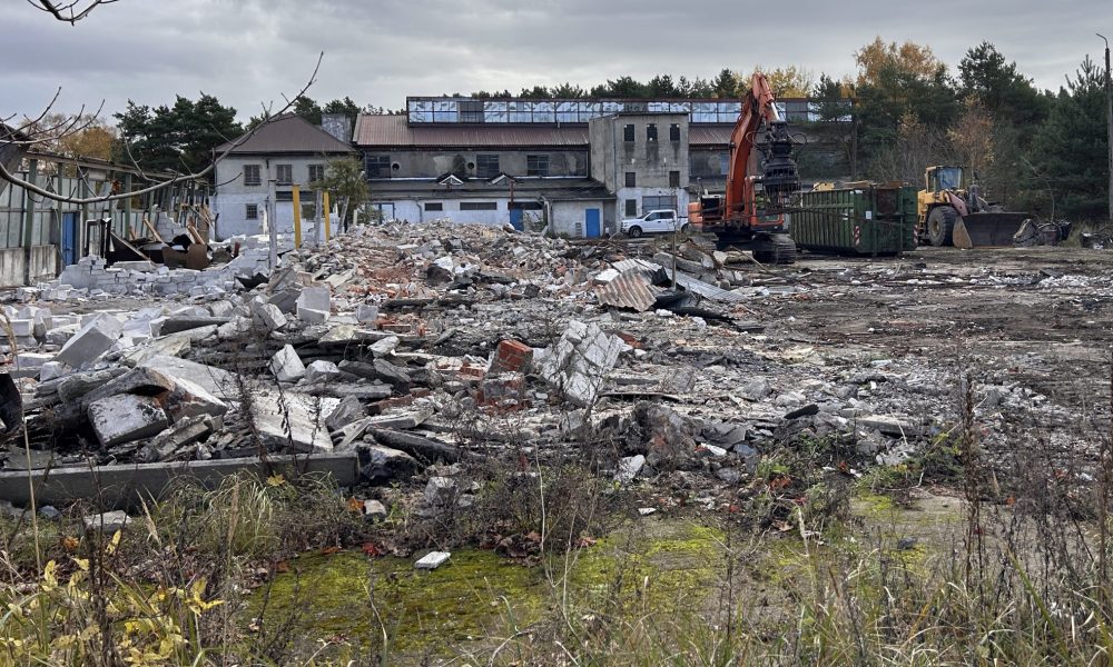 Ruszyły wyburzenia pod budowę nowej Komendy Policji w Świnoujściu