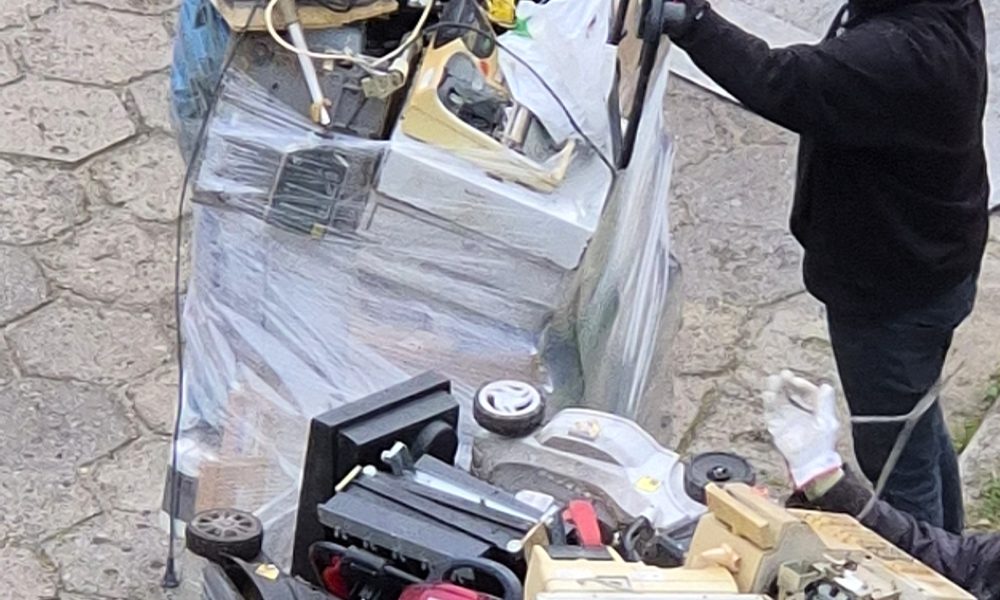 Uczniowie ze Świnoujścia zbierają elektrośmieci