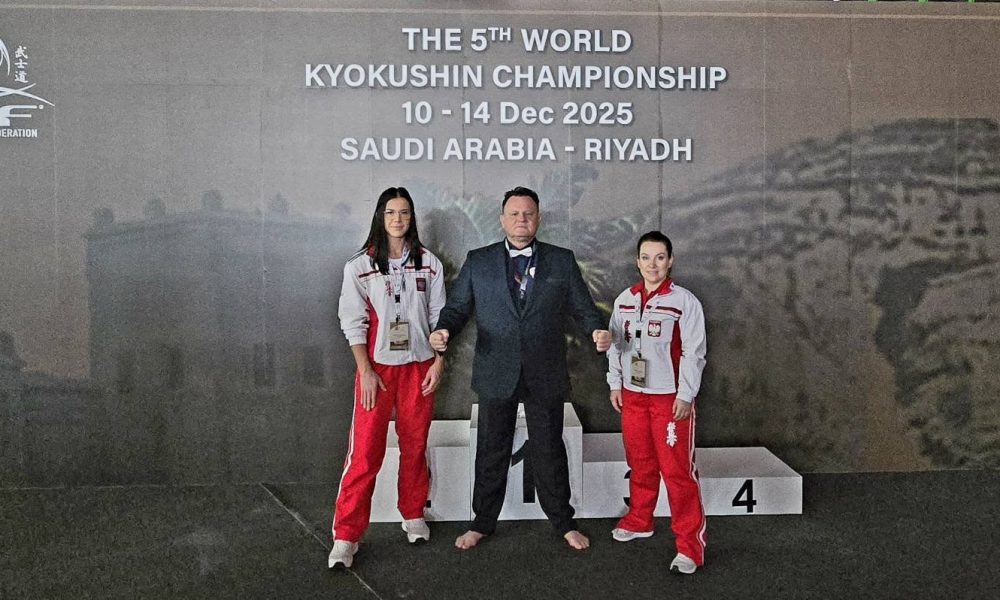 Świnoujskie karate na światowym podium. Złoto i brąz na Mistrzostwach Świata w Rijadzie