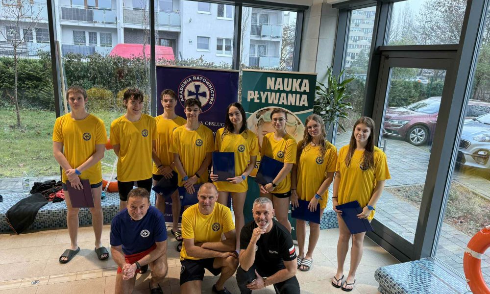 Egzamin, który nie wybacza błędów. Młodzi ratownicy z Świnoujścia zdali na medal