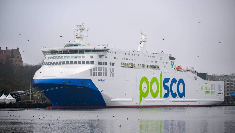 Nowy prom „Jantar” ochrzczony przy Wałach Chrobrego