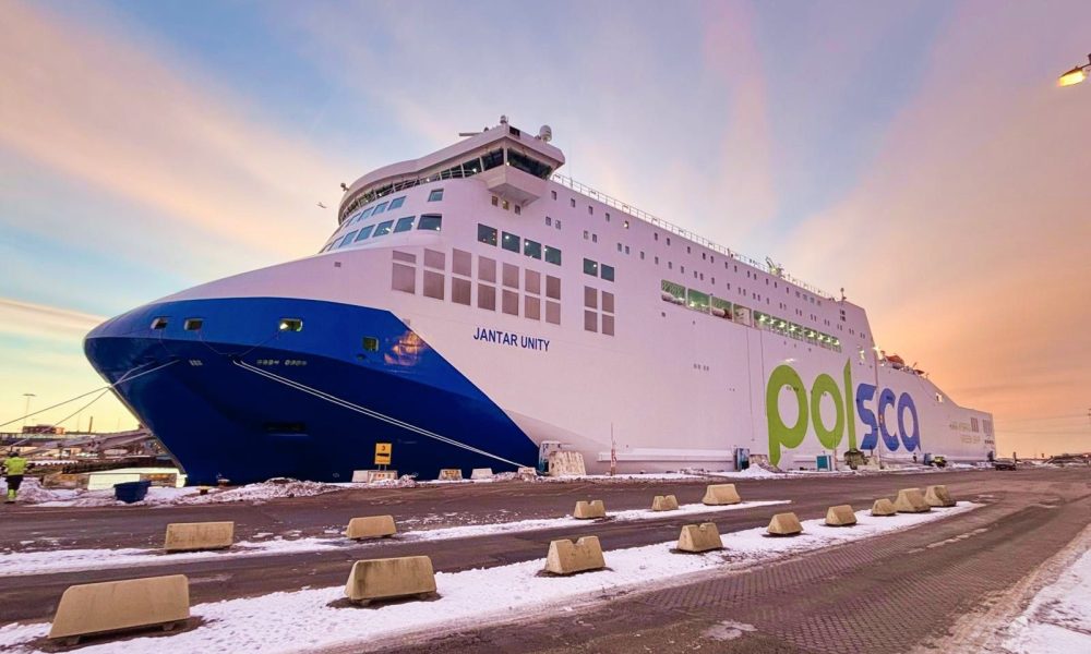 Jantar Unity z krótką wizytą w naszym porcie