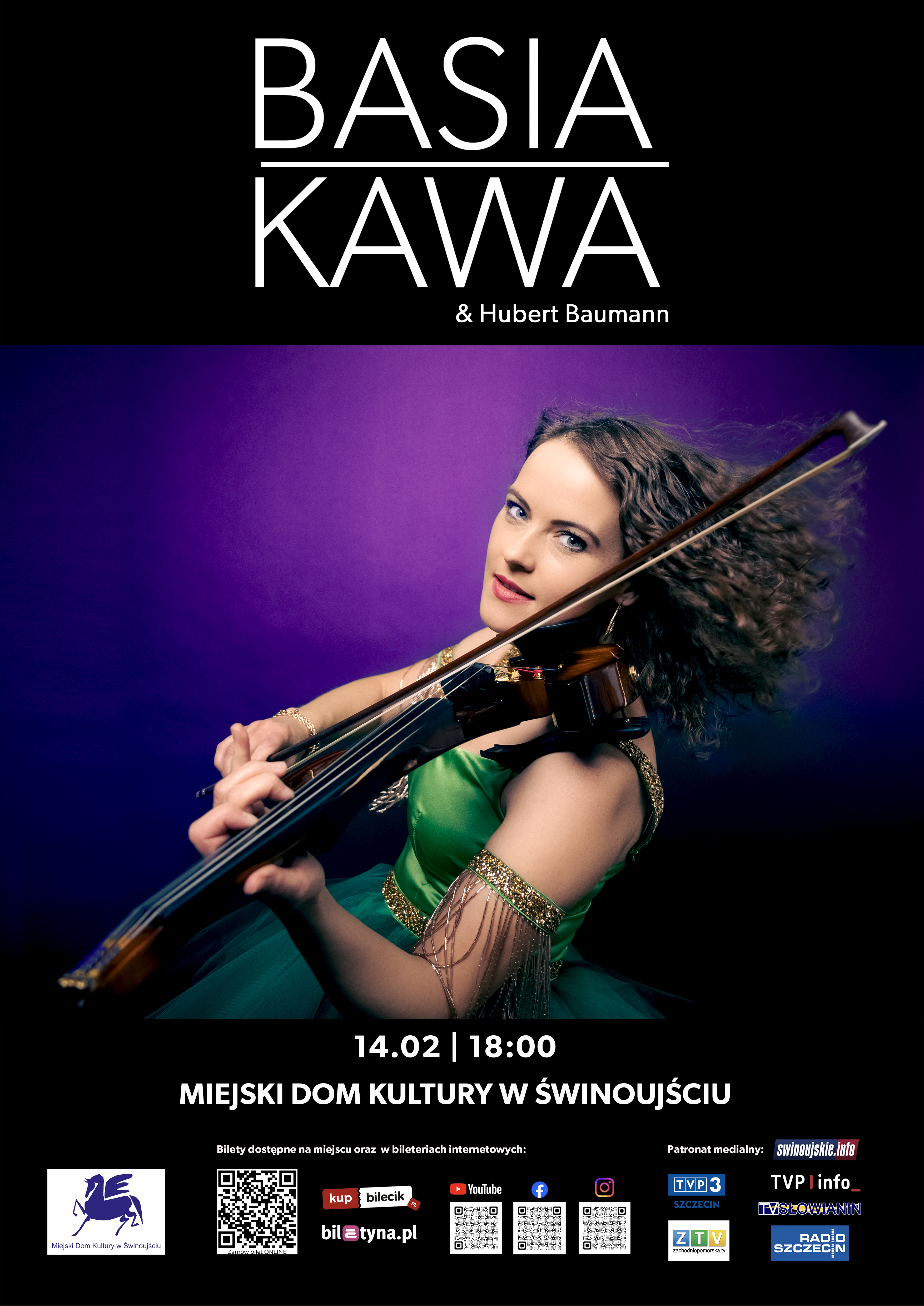 Muzyczny ogień na Walentynki: Basia Kawa i jej pięciostrunowe skrzypce 