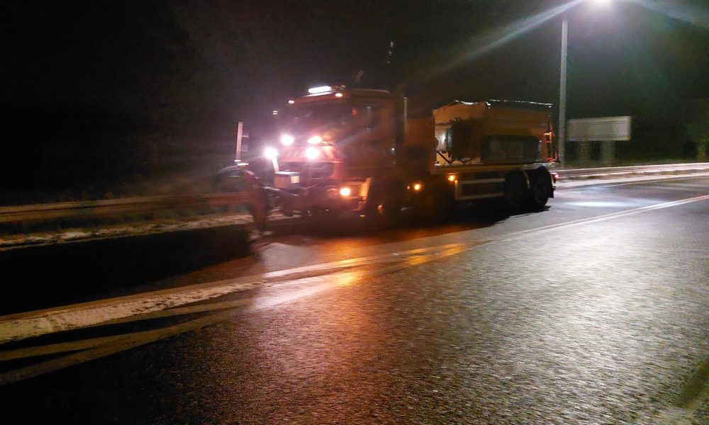 Ostrzeżenia i działania przed gołoledzią