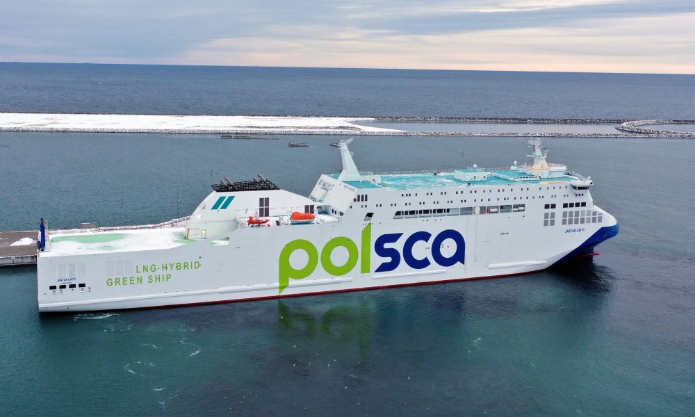 Jantar Unity nabiera rozpędu na trasie Świnoujście–Trelleborg