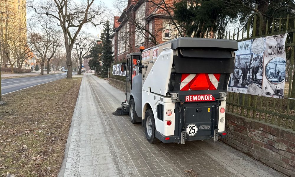 Setki ton piasku po zimie. Teraz czas zrobić z tym porządek