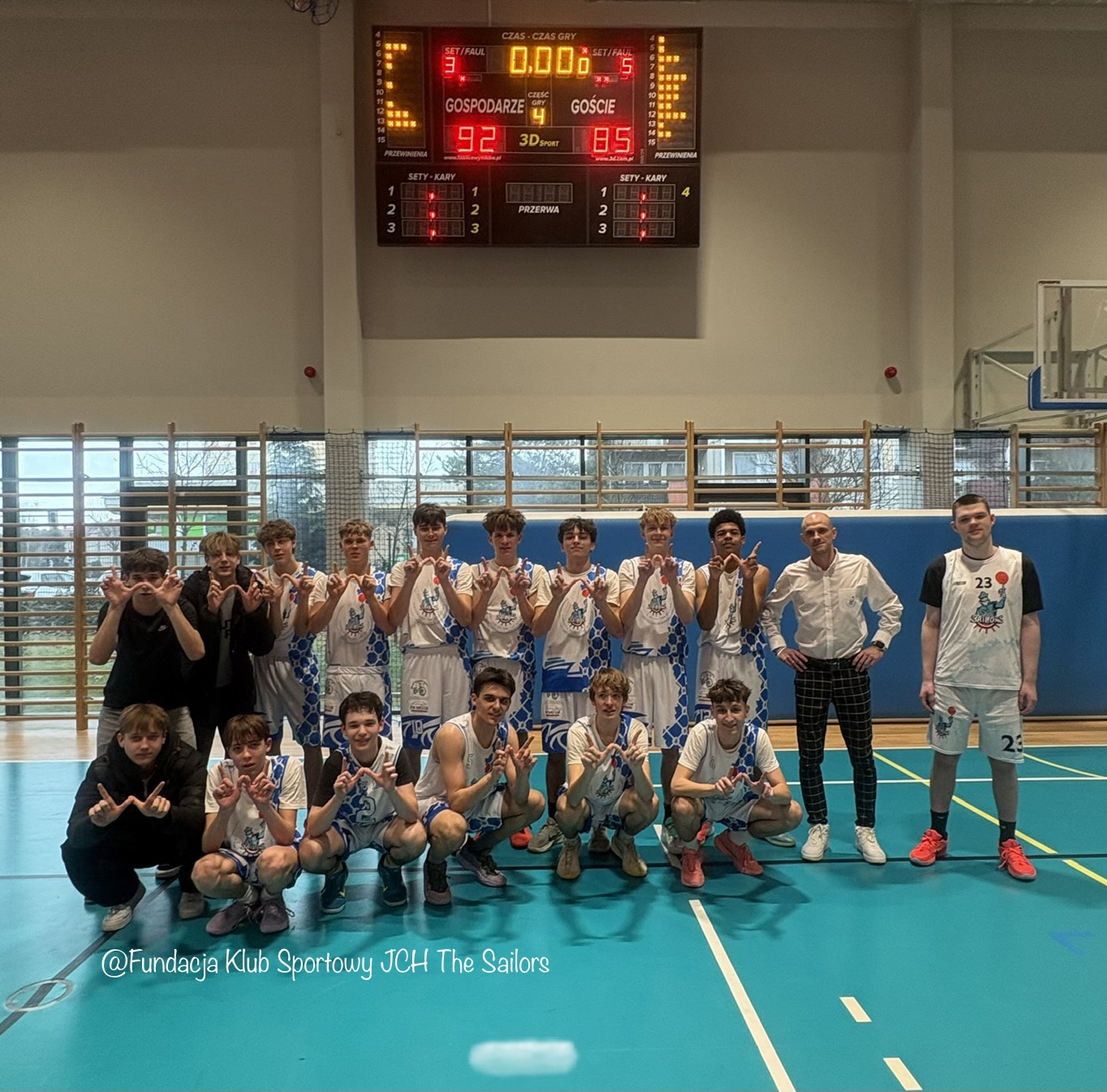 Koszykarze The Sailors Świnoujście z kompletem zwycięstw w weekend