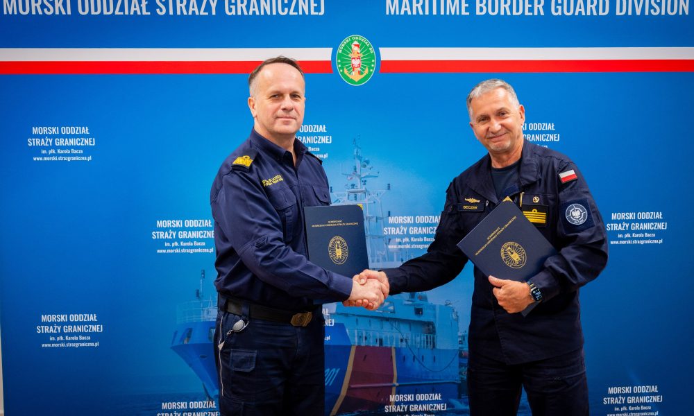 Straż Graniczna wzmacnia współpracę na morzu. Podpisano ważne porozumienia