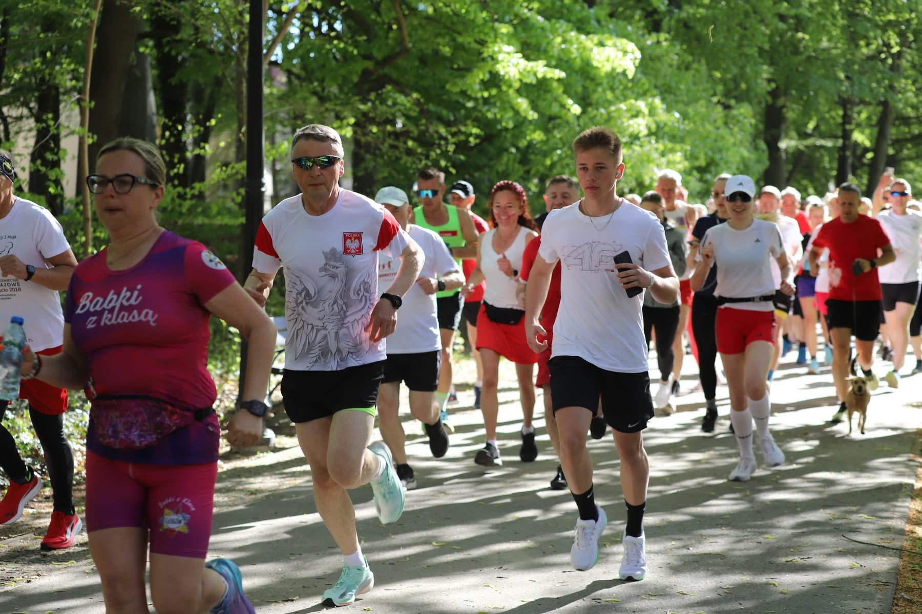 Biało-czerwony 446. parkrun 