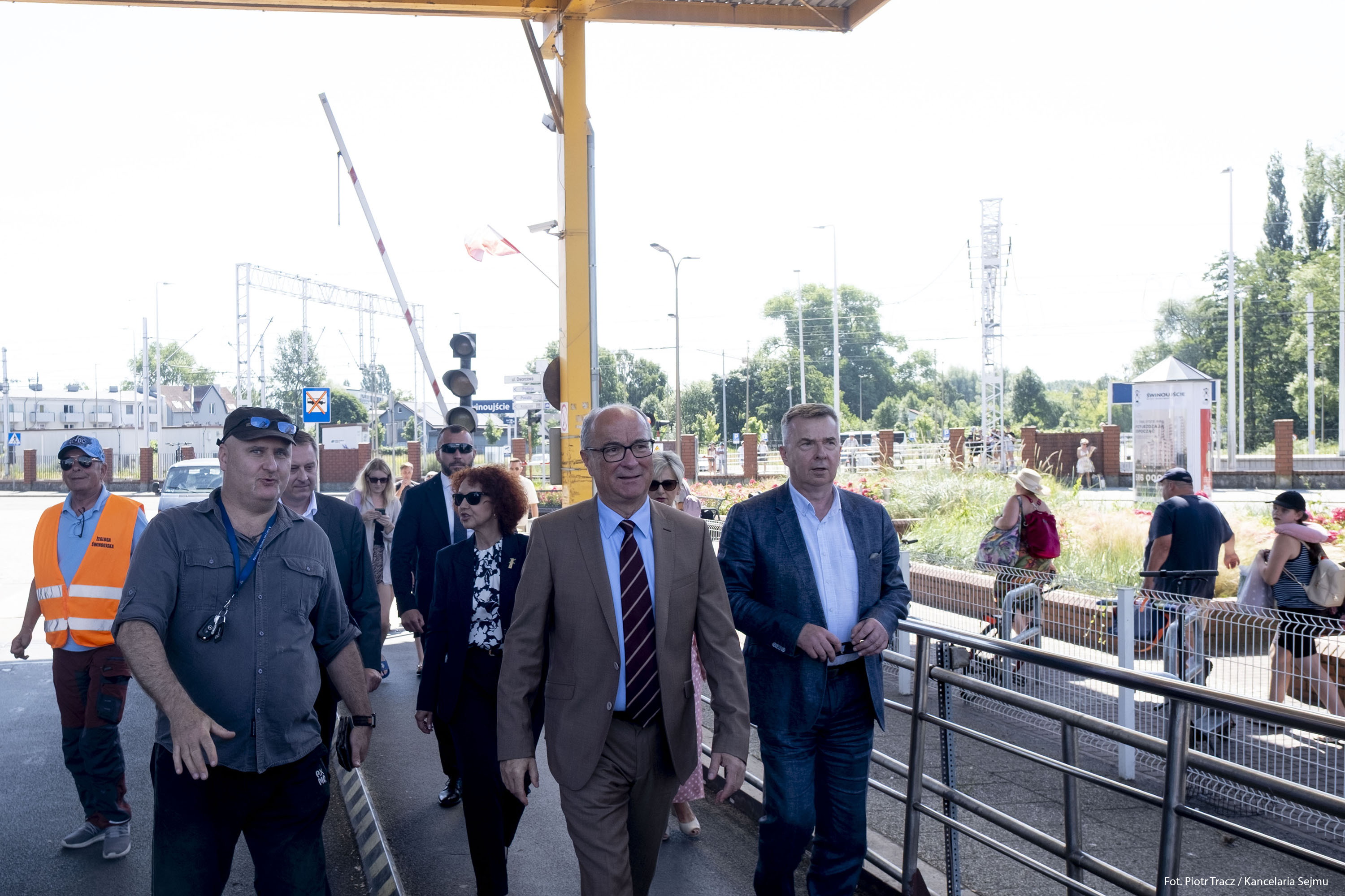 Marszałek Sejmu z wizytą w Świnoujściu. O bezpieczeństwie Bałtyku i potrzebach Marynarki Wojennej