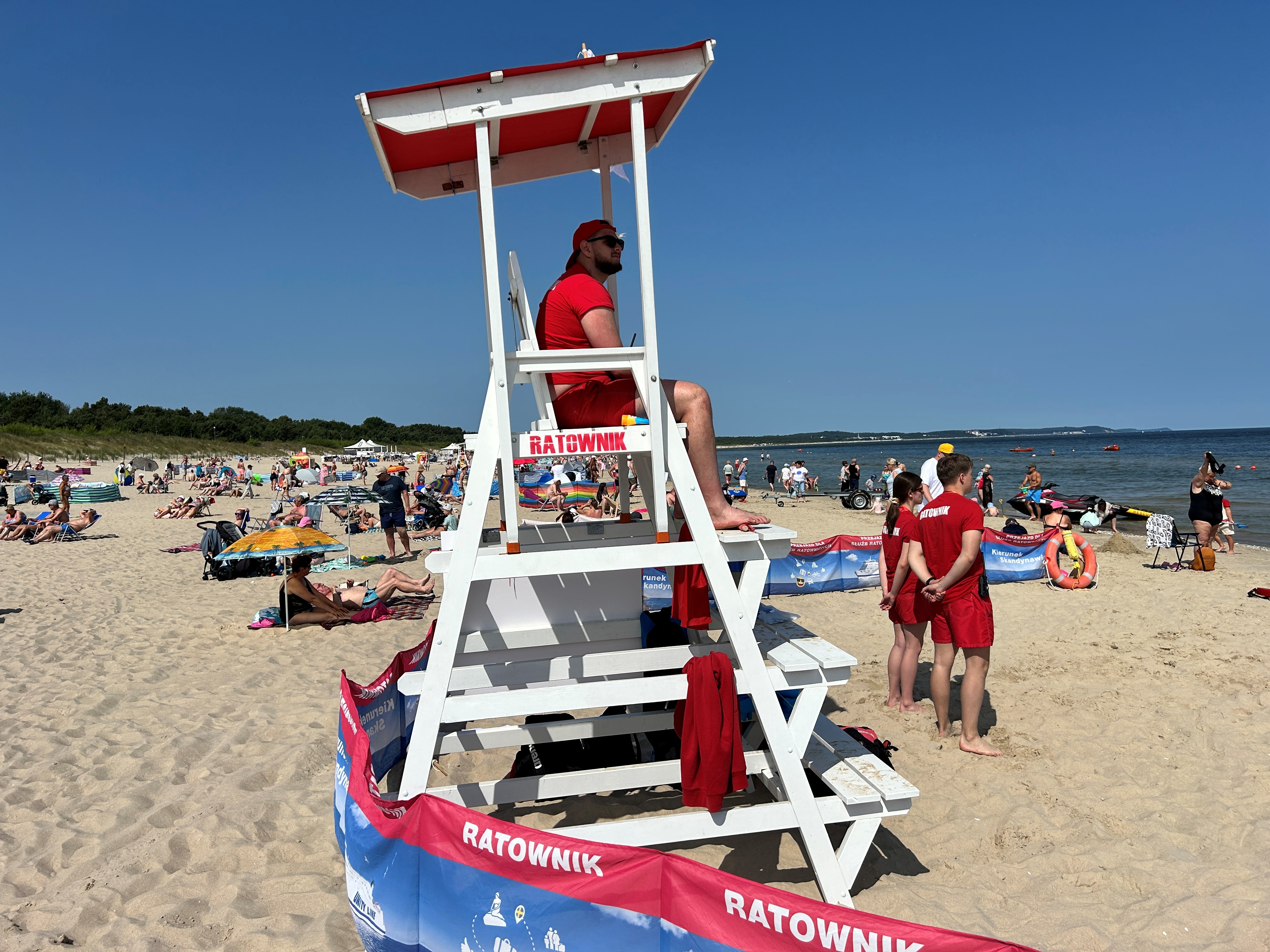 Bezpieczne lato w Świnoujściu. Ratownicy rozpoczną dyżury na plaży