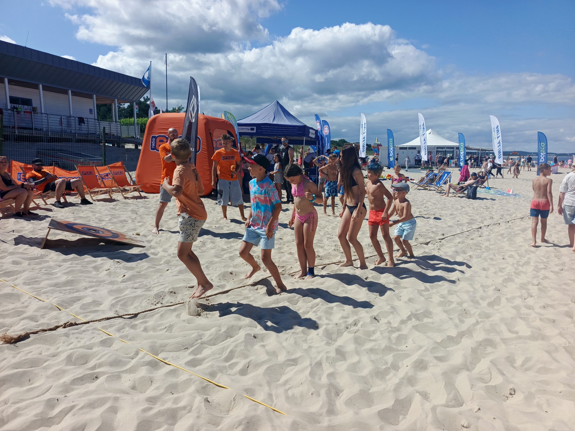 Nie tylko plażowanie. W Świnoujściu uczono, jak ratować życie