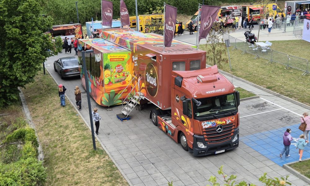 Słodka zabawa z Wawel Truck w Świnoujściu. Wiemy, gdzie stanie ciężarówka pełna cukierków