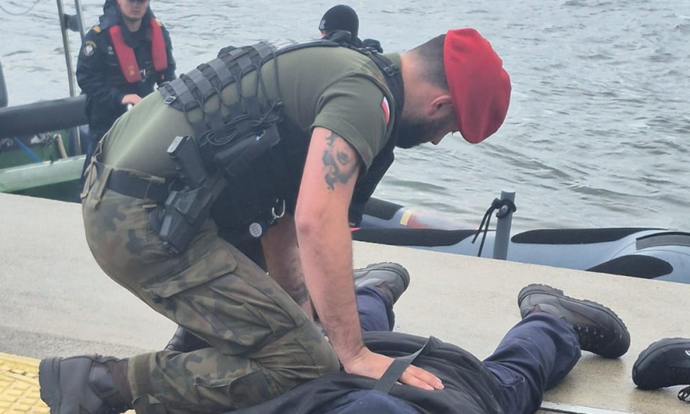 SG-112 ruszyła do akcji. Ćwiczenia służb w Świnoujściu