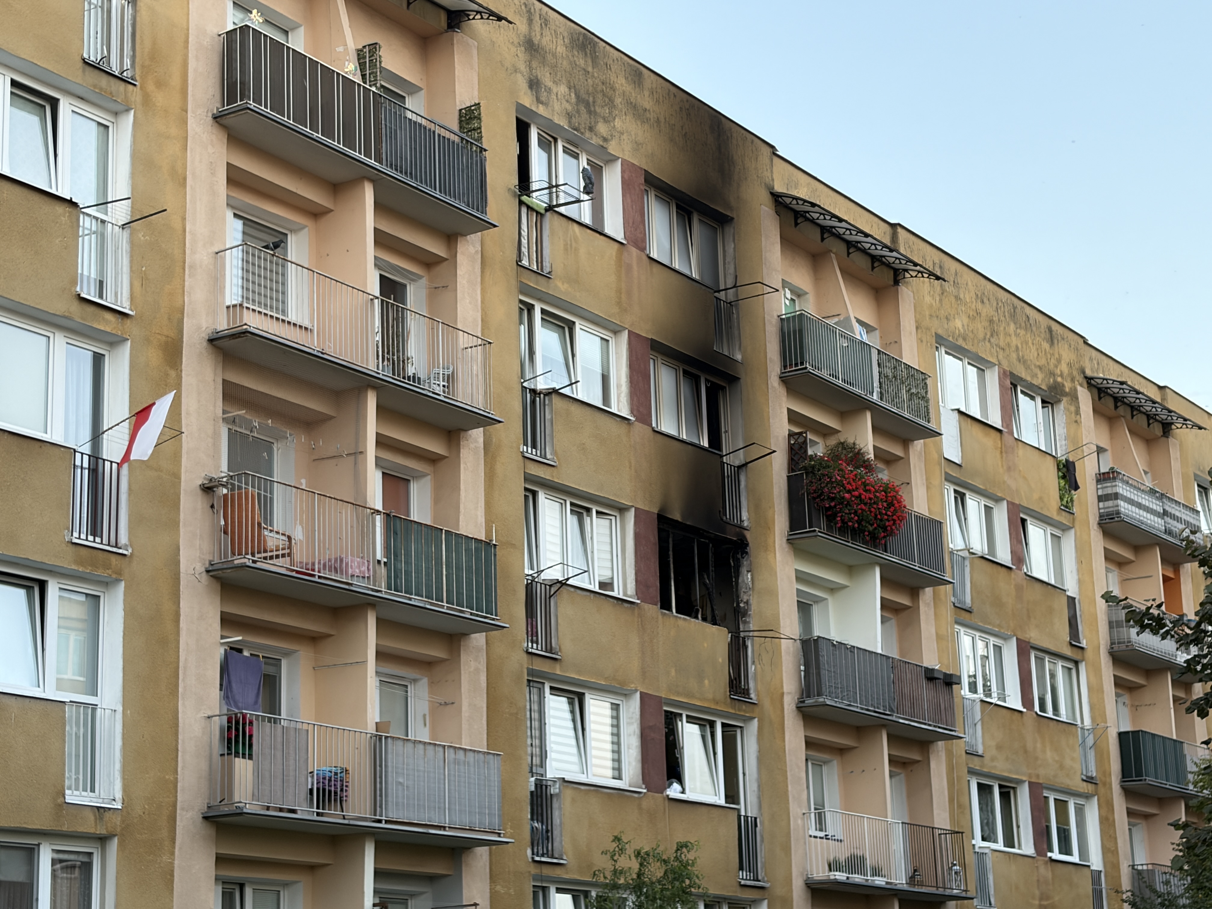 Nocny pożar w Świnoujściu. Ewakuowano kilkanaście osób