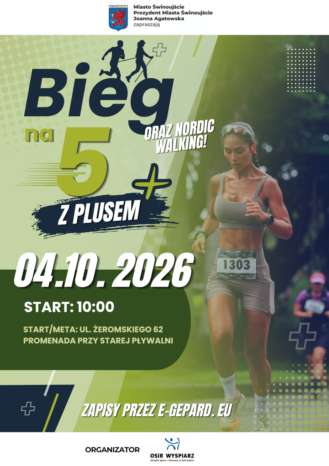 W niedzielę Świnoujście pobiegnie „Na 5-tkę z Plusem”