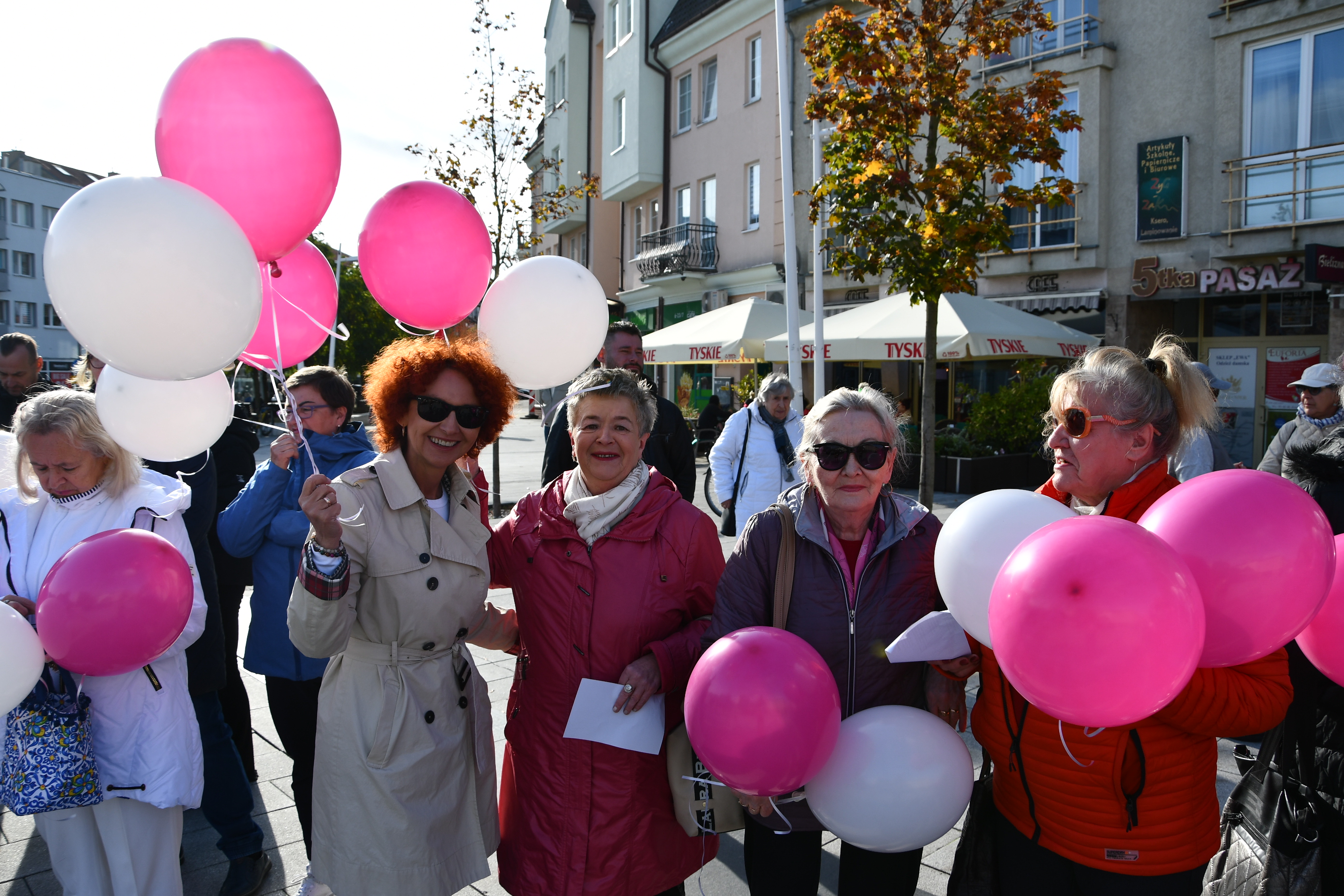Razem w walce z rakiem piersi. Spotkanie na Placu Wolności